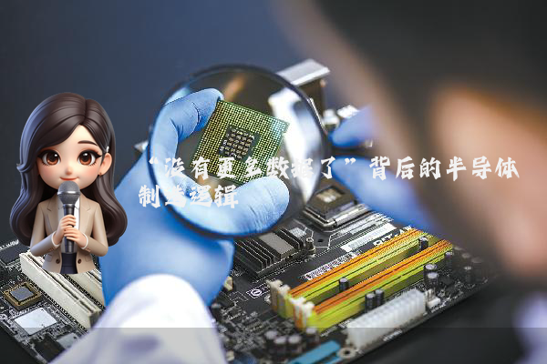 “没有更多数据了”背后的半导体制造逻辑
