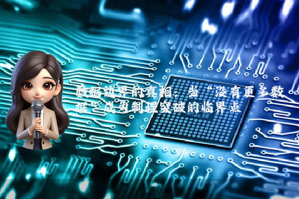 数据边界的真相：当“没有更多数据”成为制程突破的临界点