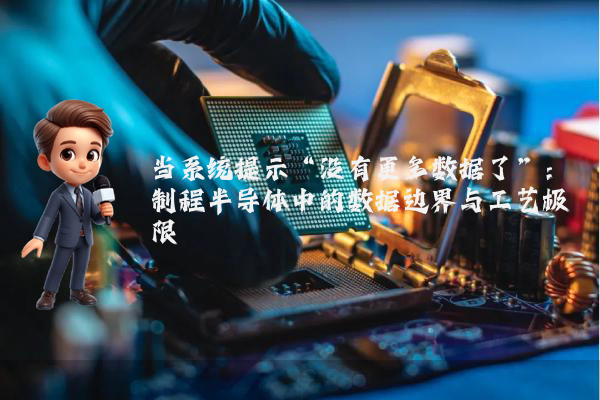 当系统提示“没有更多数据了”：制程半导体中的数据边界与工艺极限